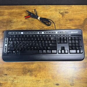 Microsoft Digital‎ Media Keyboard 3000 Model 1343 Black Wired USB X815082-001